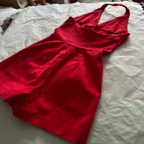 VTG 90s halter romper sz small ‘91 gold buttons 2.5” inseam shorty shorts summer - Picture 10 of 11